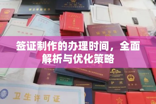 淮阴签证制作的办理时间，全面解析与优化策略