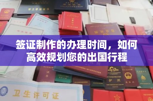 淮阴签证制作的办理时间，如何高效规划您的出国行程